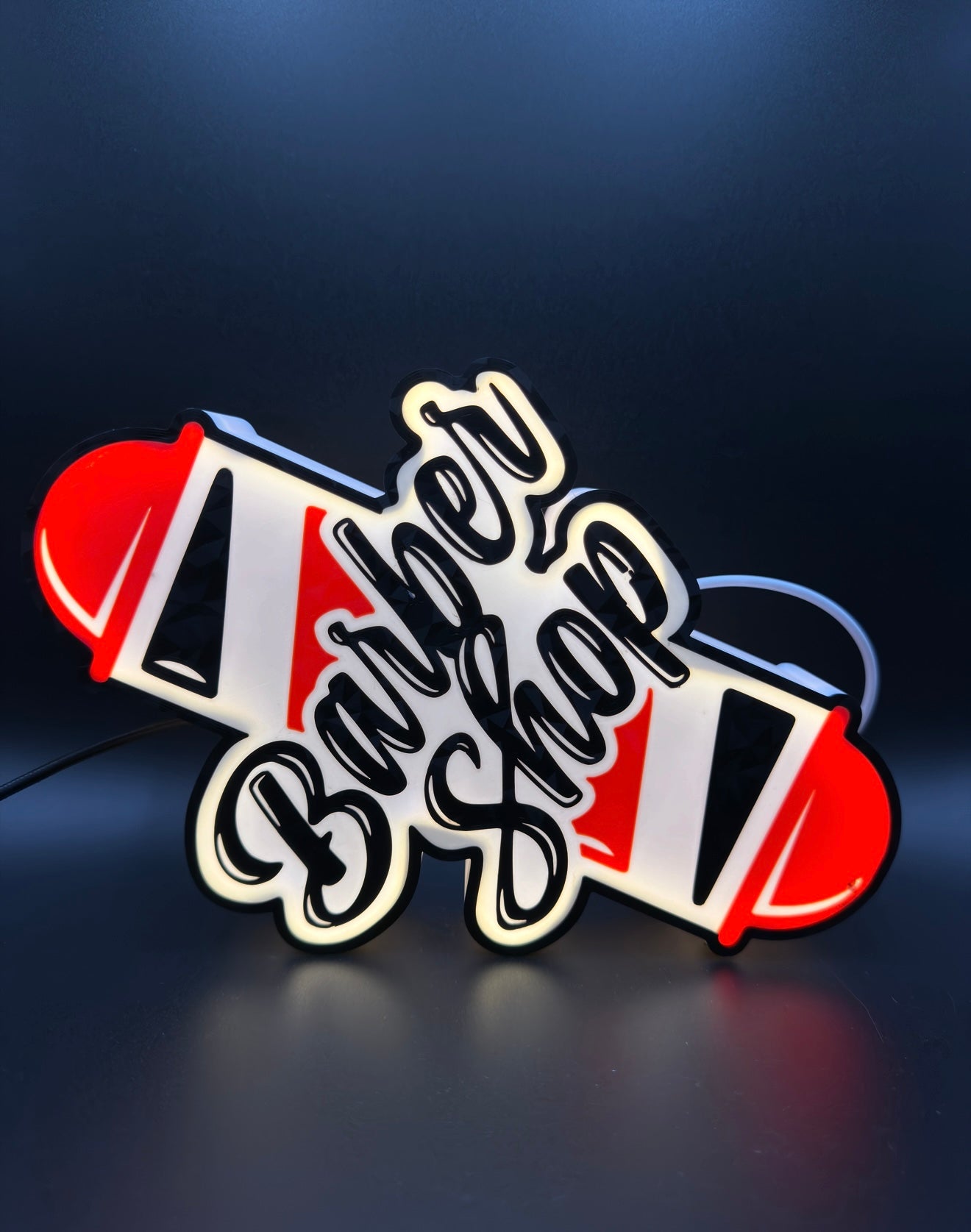 Barber Shop Lightbox