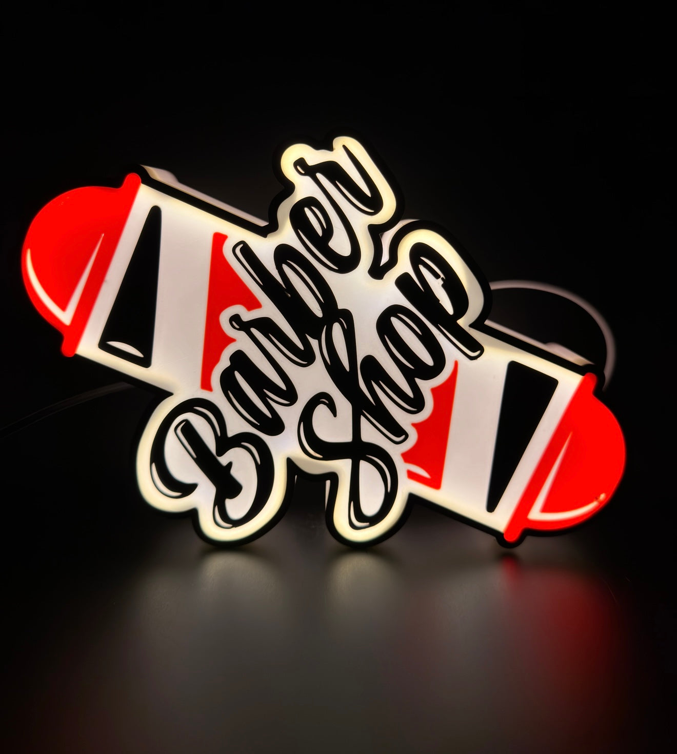 Barber Shop Lightbox