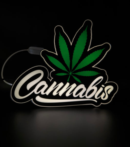 Cannabis Weed Lightbox