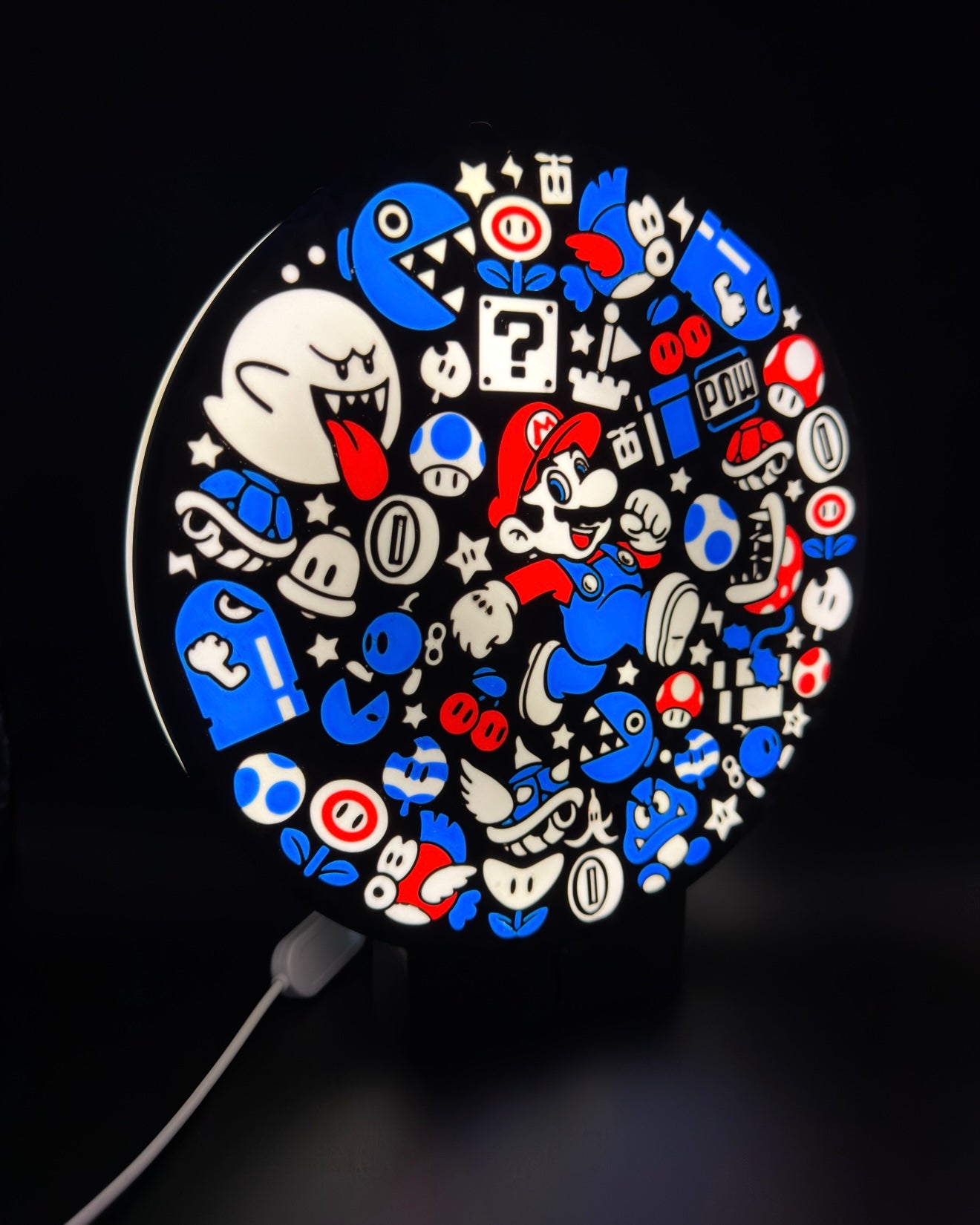 Super Mario Lightbox