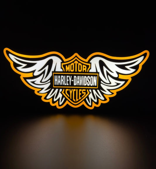 Harley Davidson MC Lightbox