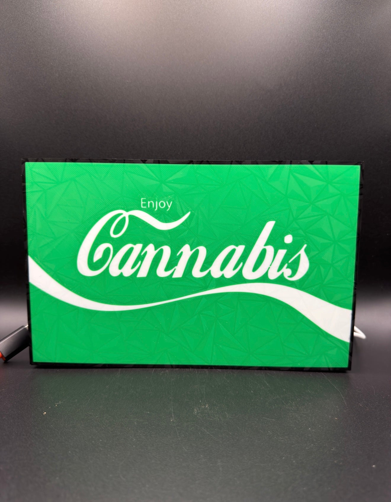 Cannabis x Coca Cola Lightbox