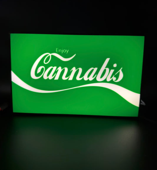Cannabis x Coca Cola Lightbox