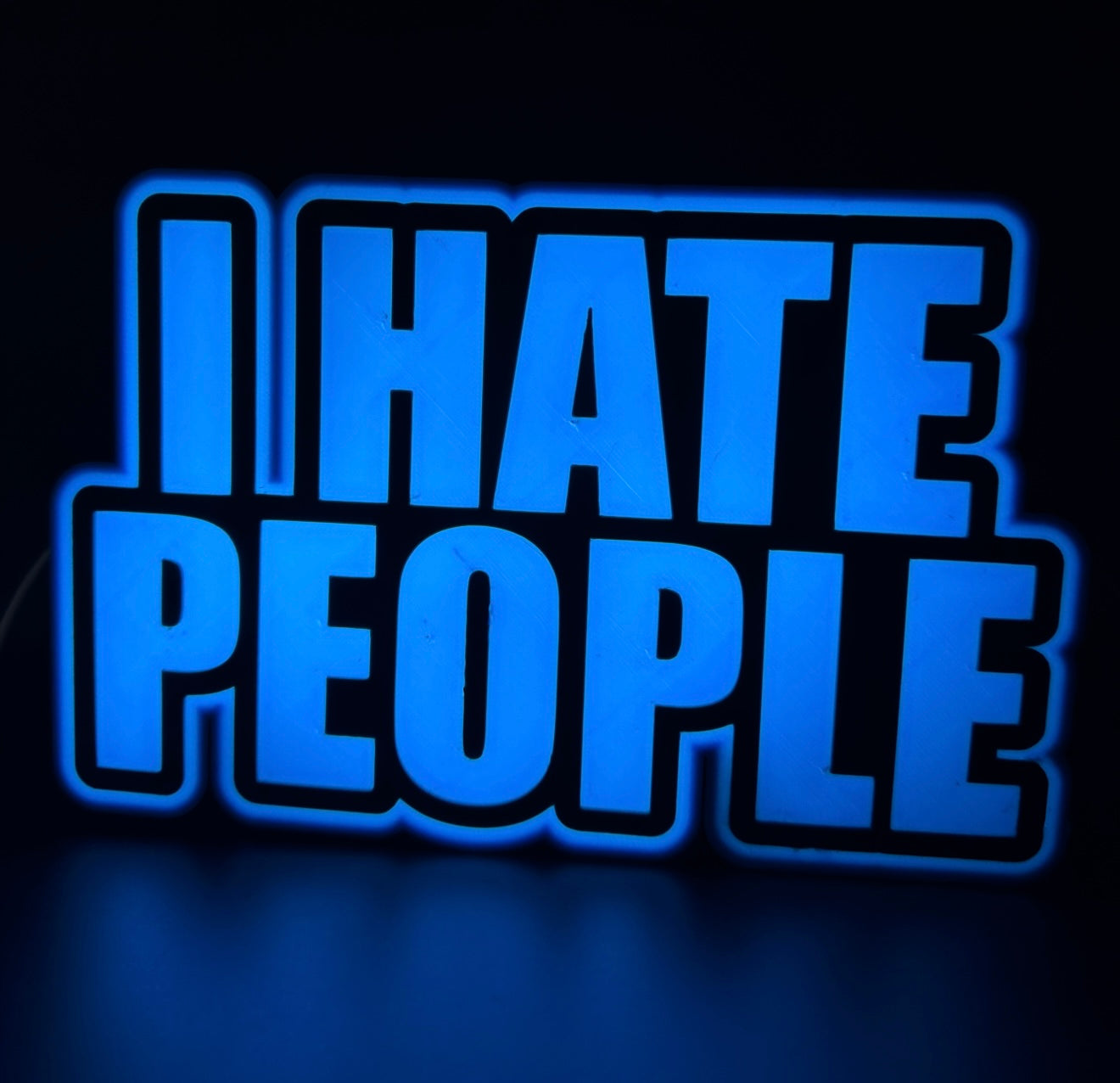 I Hate People Lightbox