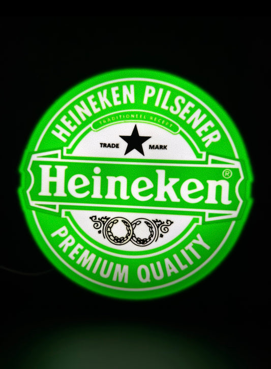 Heineken Bier Lightbox