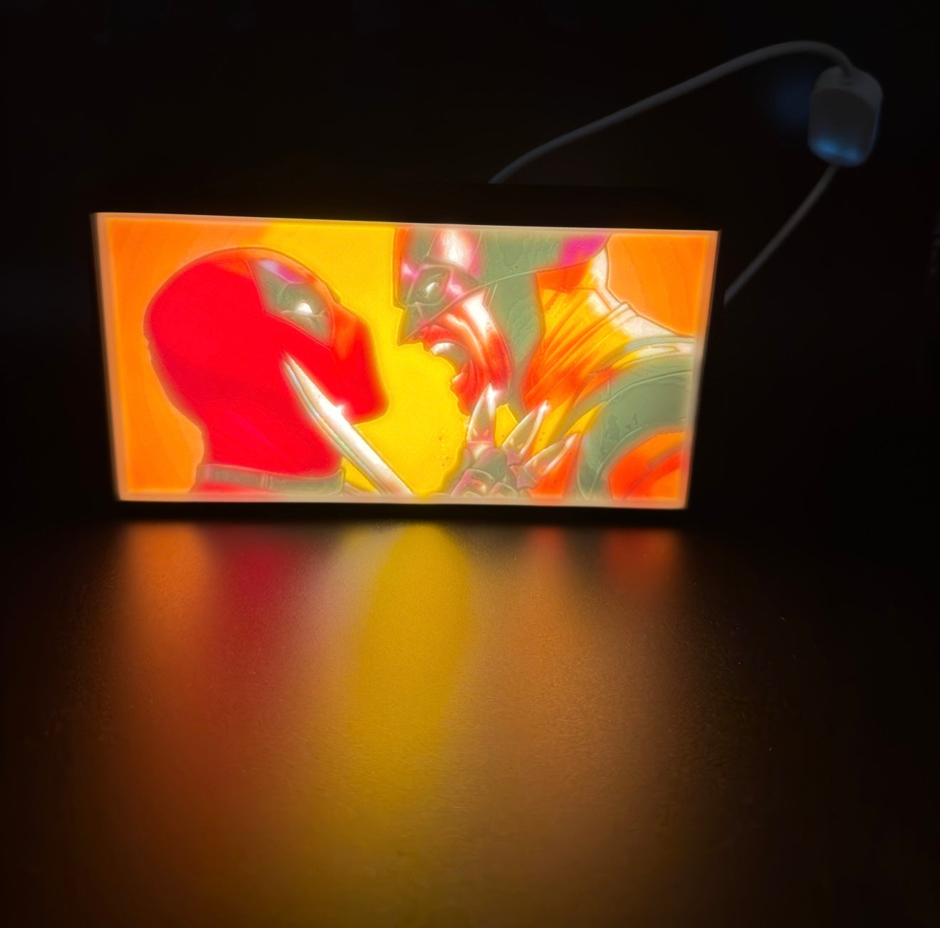 Dead Pool x Wolverine Lightbox