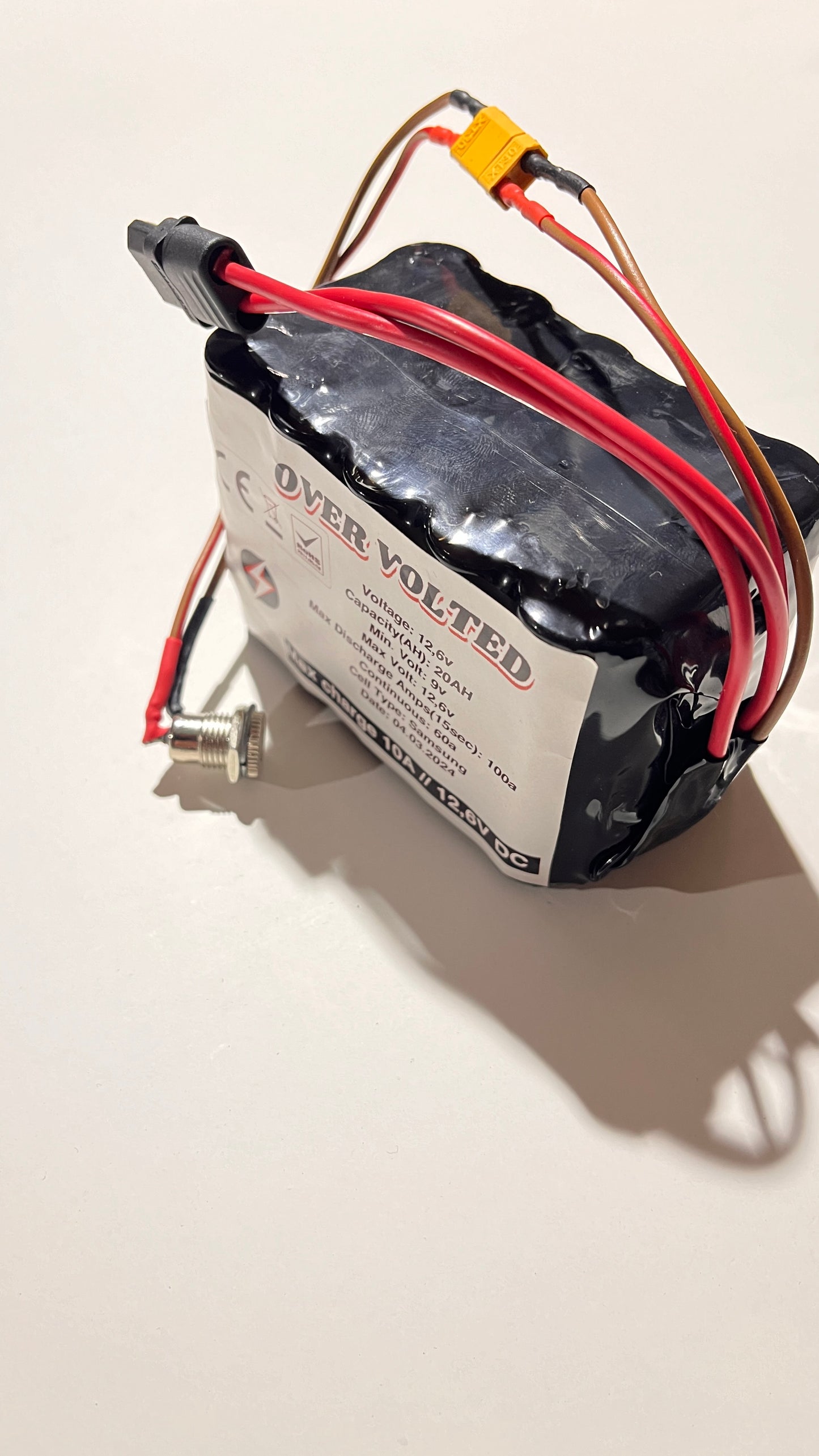 NINEB0T Max G 30 / D / 2 L  Tuning Akku 48v MOD 12v Zusatz Batterie Upgrade 20ah