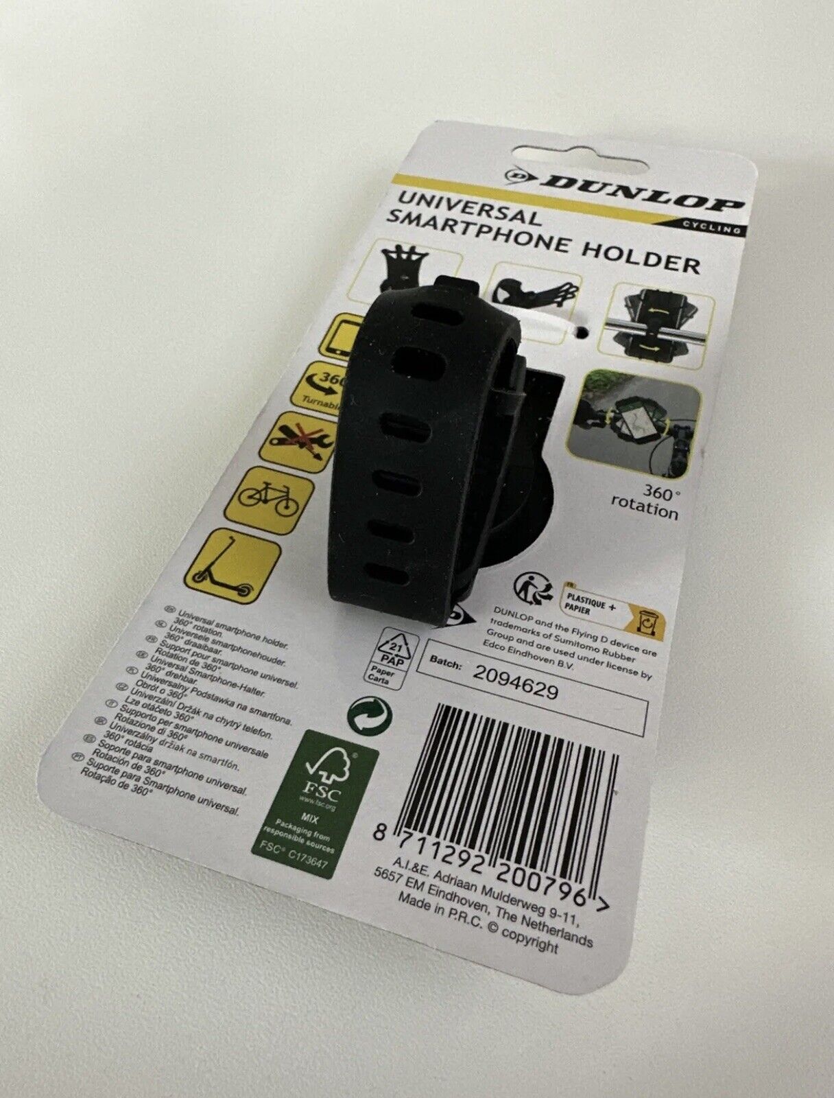 Dunlop Handy Halterung Ninebot Segway Xiaomi pro max g 30 d 2 F40 Iohawk L