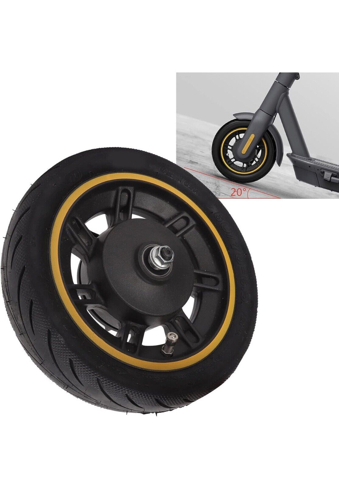 NEU Segway Ninebot Max G 30 D DII 2 LD Vorder Rad vorne reifen bremse Felge L
