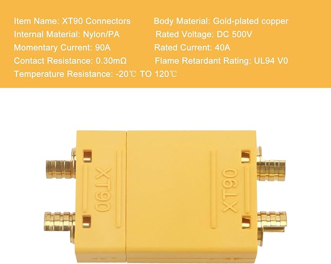 1 Paar XT90 Männlich Weiblich Stecker